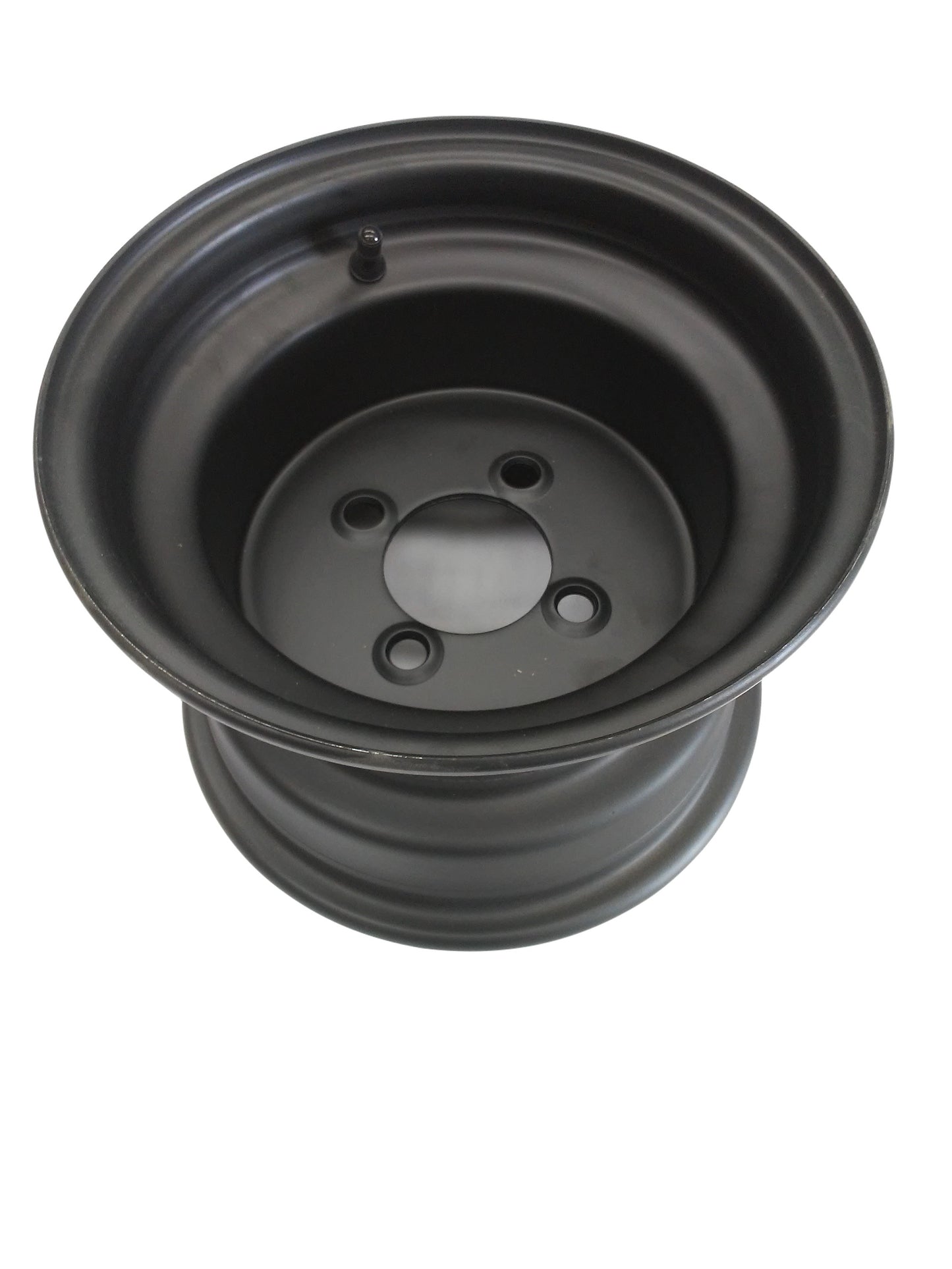 Rin negro de acero 10"