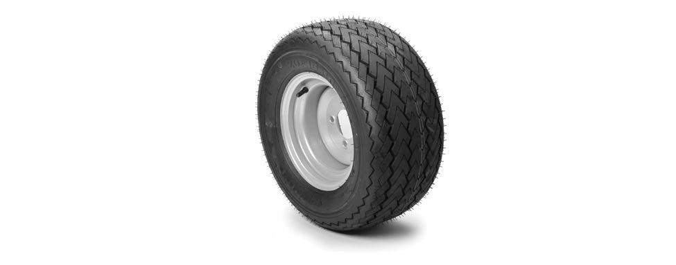 Llanta 20x10-10 con rin para Carryall