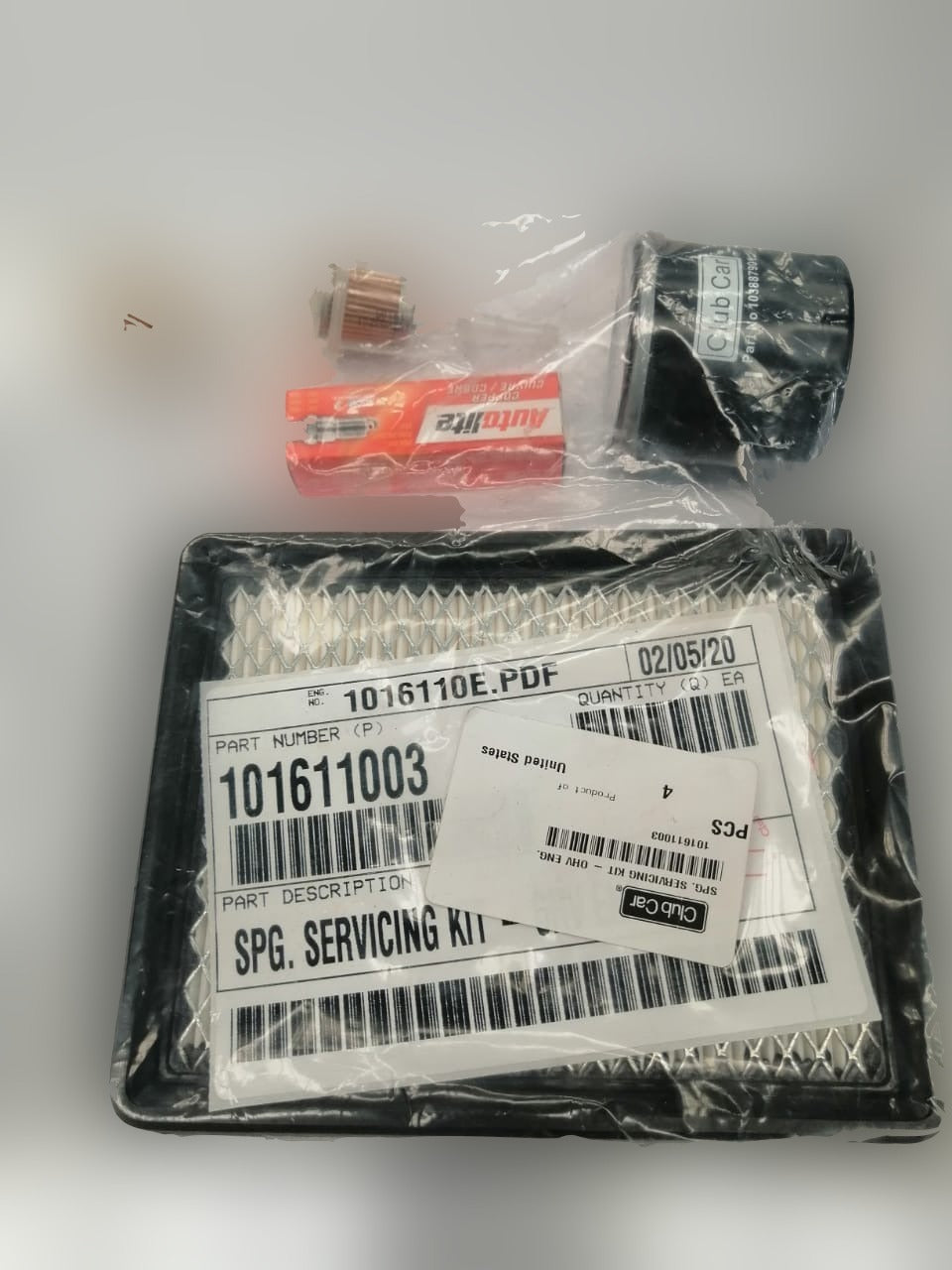 Kit de mantenimiento para DS 290; Compatible con villager 2001-2011, Solo para FE290, FE350, FE400<p><strong>INCLUYE:</strong> Filtro de aire, filtro de aceite, 2 filtros de gasolina, bujia.</p>