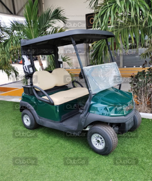 Club Car Tempo 2025 Verde | 2 Pasajeros | Baterías Trojan | Eléctrico