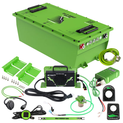 Kit de batería profesional Bolt Energy de 51 V y 160 Ah