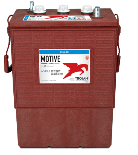 Bateria L16GAC 6 V. para plataformas y maquinarias de limpieza
