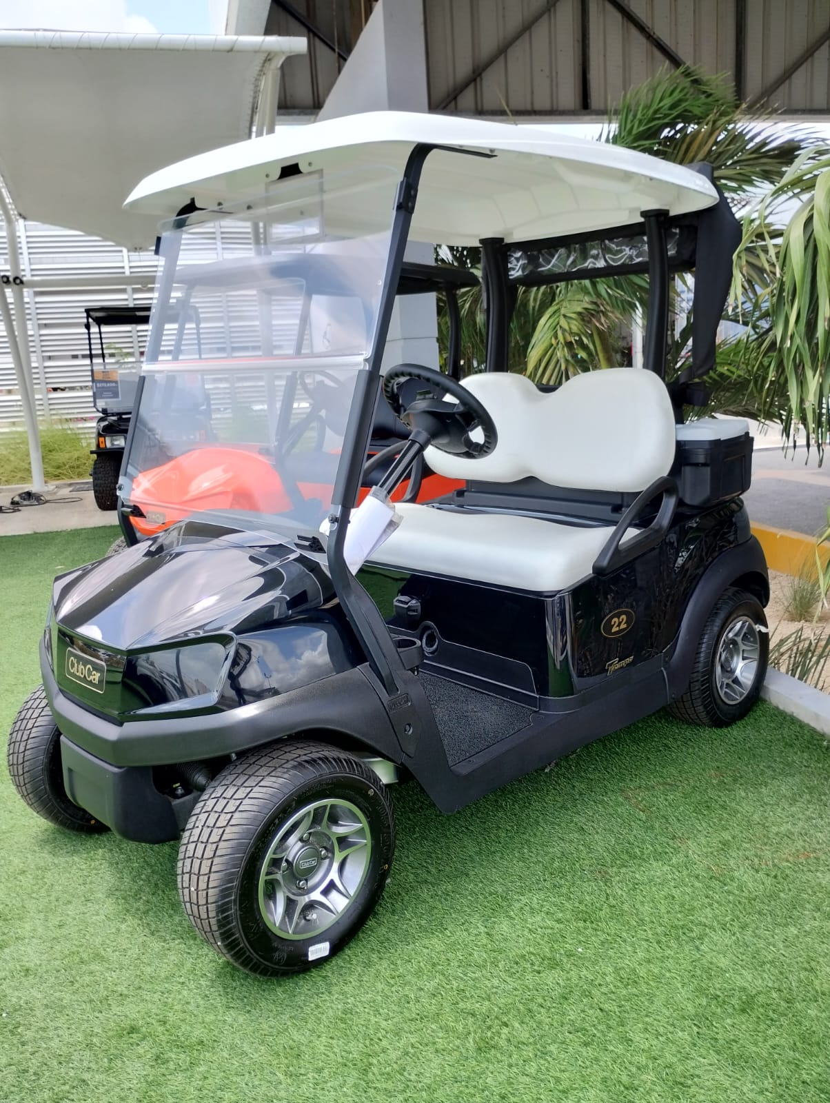 Club Car Tempo electrico color negro