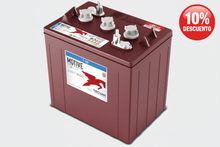Batería de ciclado profundo de 6 volts 225a, T-105, marca Trojan