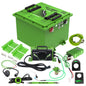Kit de batería profesional cuadrada Bolt Energy de 51 V y 105 Ah